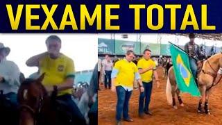 B0LSONARO COM CARA DE B'UNDA PASSA VERG0NHA EM EVENTO COM TARCÍSIO!! MOSTROU PÂNlCO QUASE CHOROU