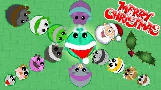 MOPE.IO ALL CHRISTMAS LAND ANIMALS! Mope.io Christmas Update - Christmas Special! [Mope.io]