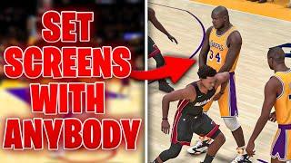 HOW TO CALL SCREENS WITH ANY PLAYER IN NBA 2K24!!