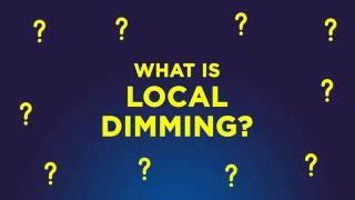 What is local dimming?