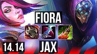 FIORA vs JAX (TOP) | 15/2/5, 1000+ games, Legendary, 41k DMG | NA Diamond | 14.14
