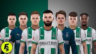 Borussia Monchengladbach Facepack 2025 - PES 2021 & FL25