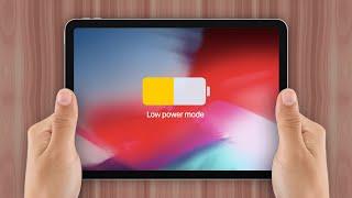 Why The iPad Doesn't Have Low Power Mode