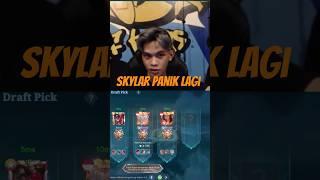 Skylar lupa bales chat pacarnya langsung panik - Mobile Legends #mobilelegends #mlbb #skylar #panik