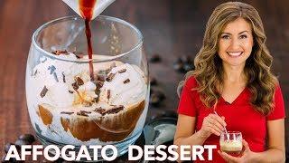 How To Make AFFOGATO COFFEE ICE CREAM - Quick and Easy