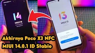 Akhirnya Poco X3 NFC Kebagian Juga Update MIUI 14 Update Dengan OTA Cuma 400MB gaes..