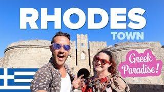 This is RHODES, Greece  Greece's Best Large Island? Things to do in Rhodes Town.