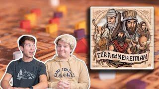 Ezra and Nehemiah | Multi-Purpose Cards Driving Decision Making (Board Game Overview & Review #97)