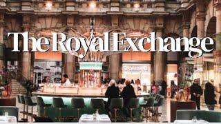 MAGNIFICENT TOUR AT THE ROYAL EXCHANGE RESTAURANT & CITY OF LONDON TOUR- LEADENHALL MARKET -   2022