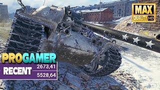 T110E5: Pro gamer in an exciting game - World of Tanks