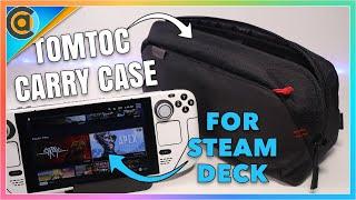 Steam Deck TomToc Arccos Series Carrying Case. Better than the official case