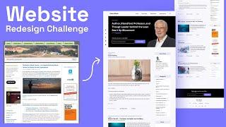 Website Redesign Challenge #1 - Before & After