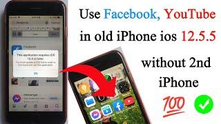 How to fix "this app requires ios 13 or later" Facebook, YouTube error installation in iPhone