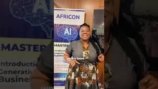  AI for Business Growth | Esther Fefoame’s Testimonial on Africon AI Masterclass