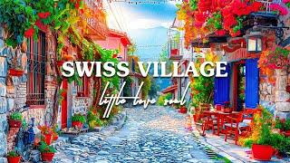 Summer Bossa Nova Music with SWISS VILLAGE Cafe Ambience | Relaxing Jazz Cafe to Study, Work, Relax