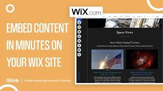 How to Create Content for Your Wix Website in Minutes | elink.io