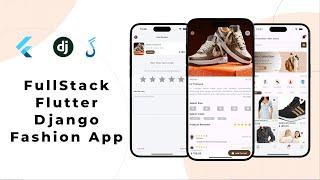 Flutter Full Stack App Development Course With Django and Backend