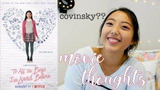 MOVIE THOUGHTS: TO ALL THE BOYS I'VE LOVED BEFORE