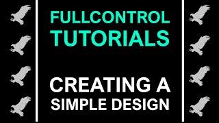 Creating a design in FullControl