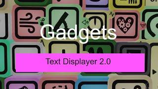 Dreams PS4 Gadget Tutorial: Text Displayer v2.0