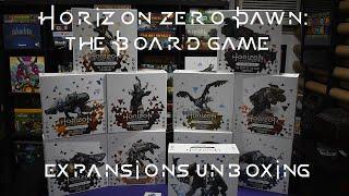 Horizon Zero Dawn: The Board Game - Expansions Unboxing