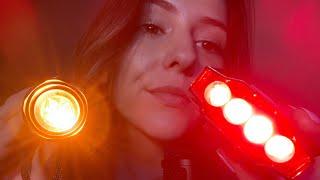 Whispered ASMR Light Scanning  ASMR Visual Triggers