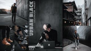 Urban Black preset - Lightroom presets | Moody urban presets | Black presets | Dark presets