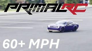 Primal RC 1/5 Scale Challenger 8S Speed Run!