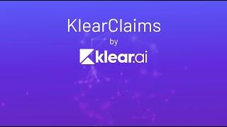 KlearClaims  - the future of claims