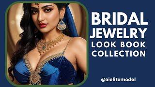 @aielitemodel Indian Models Jewellery Lookbook #shorts #shortvideo #shortsfeed #shortsyoutube #blue