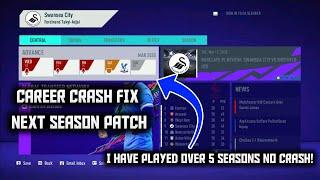 How To Fix Career Crash NEXT SEASON PATCH*WITH PROOF*