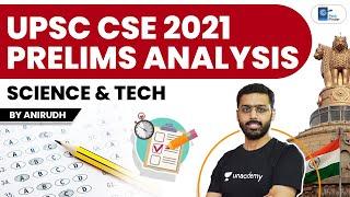 UPSC CSE 2021 | Science & Tech Part 1 Prelims Paper Analysis and Discussion #UPSC #Prelims2021