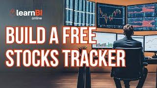 How To Build Your Own Stock Portfolio Tracker Dashboard For FREE