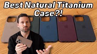 iPhone 15 Pro NATURAL TITANIUM | What is the BEST FINEWOVEN Case?!