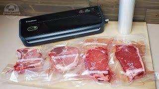 Vacuum Sealing Steaks & Pork Chops for Freezing - Best Way to Store Meat