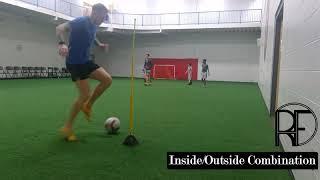 Inside Outside (Inside) Chop Touch + Pass