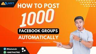 Auto Post Multiple Facebook Groups