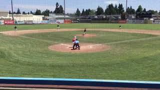 Jacob Ogden hitting