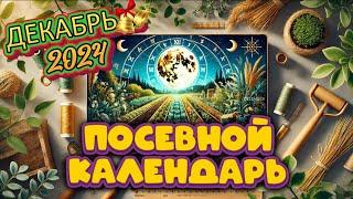 Агрогороскоп Декабрь 2024: Лунный посевной календарь для сада и огорода