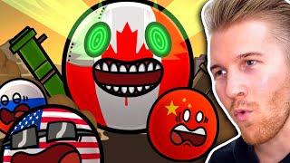 tHiS cOuNtRy iS uNsToPpAbLe... (Mr Spherical Countryballs Reaction)