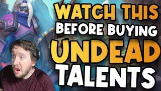 The BEST TALENTS for ALL UNDEAD UNITS | Warcraft Rumble Best Mini Talents