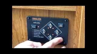 Jayco Greyhawk Class C Auto Leveler Operation video