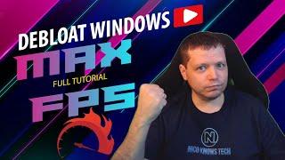 Debloat Your Windows for Maximum Performance! - 2021 Updated! | How to Speed Up Any Windows PC