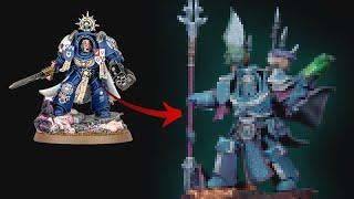 Making Primarch OMEGON from a Space Marine Terminator