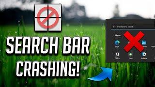 How to Fix Search Bar Crashes & Freezes in Windows 11