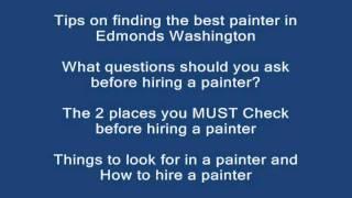 Edmonds House Painter