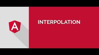 String interpolation in angular