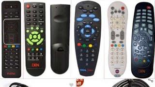 TV REMOTE FOR D2h Videocon Airtel Tata Sky Free Dish Setup Box Remote