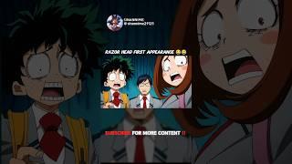 Erasure Head First Appearance#funny #anime #shorts #youtubeshorts #myheroacademia #deku #edit