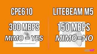 PTP 3 5KM, LITEBEAM M5 ATAU CPE610 MANA YANG LEBIH BAIK? part2 #LinkView #DOC 1